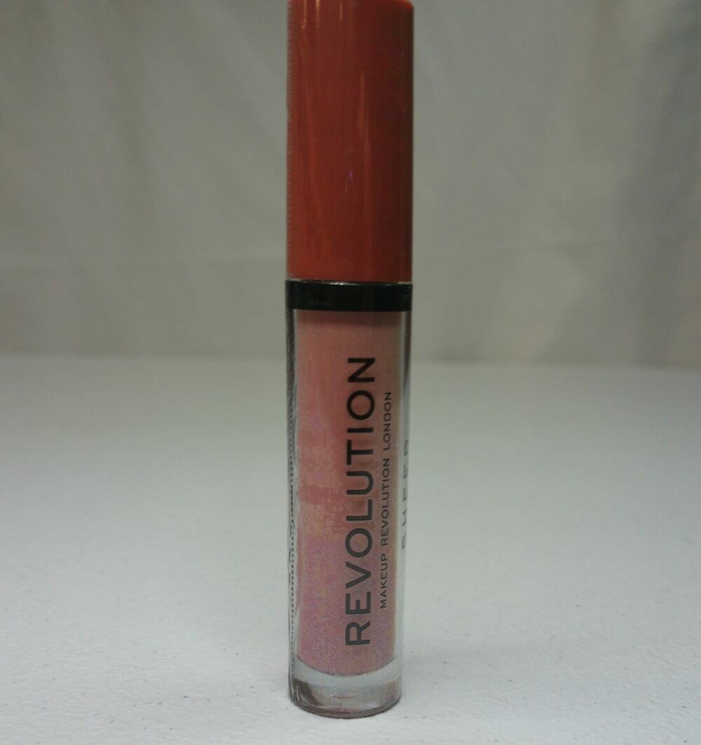Makeup Revolution Beauty SHEER BRILLANT Lip Gloss #109 SHEER FEATURED Sealed